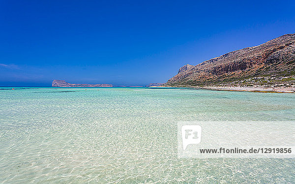 Balos Bay Beach  Gramvousa Halbinsel  Kreta  Griechische Inseln  Griechenland