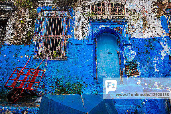 Blaue Stadt Chefchaouen  Marokko  Nordafrika