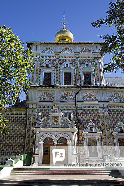 St. Sergius-Kirche  Heilige Dreifaltigkeit St. Sergius-Lavra  UNESCO-Weltkulturerbe  Sergiev Posad  Russland  Europa