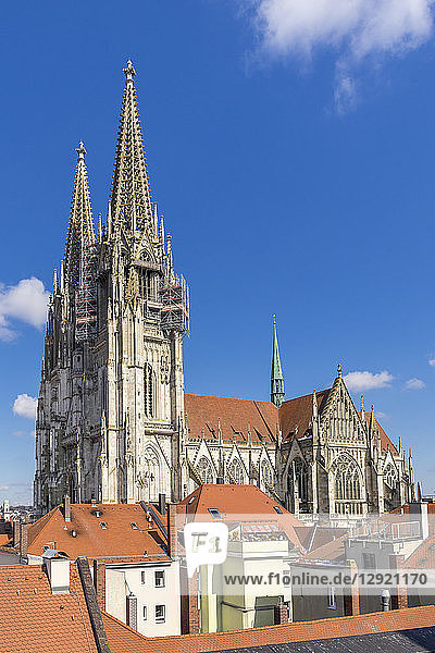 Dom St. Peter  UNESCO-Welterbe  Regensburg  Bayern  Deutschland