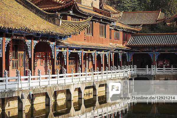 Buddhistischer Yuantong-Tempel  Kunming  Provinz Yunnan  China