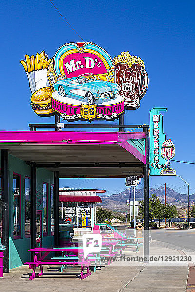 Mr. D'z Diner  Route 66  Kingman  Arizona  Vereinigte Staaten von Amerika  Nordamerika