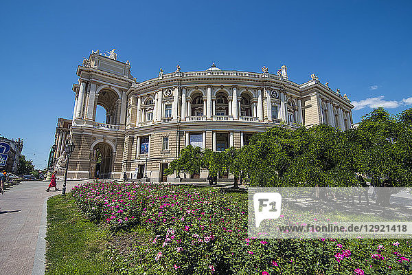 Odessa National Academic Theater of Opera and Ballet  Odessa  Black Sea  Ukraine