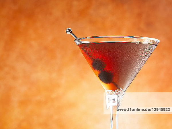 Ein Manhattan-Cocktail