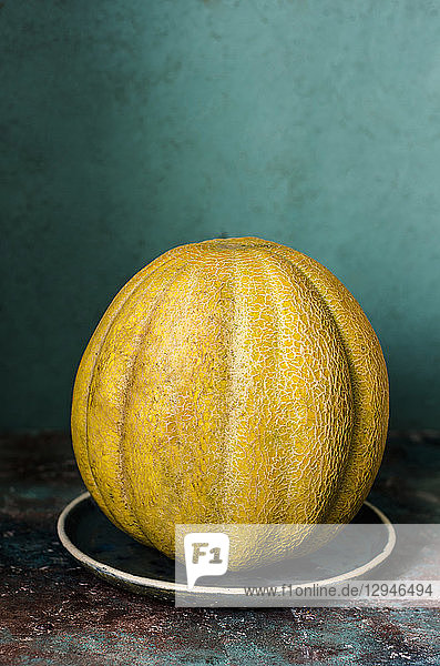 Reife gelbe Melone