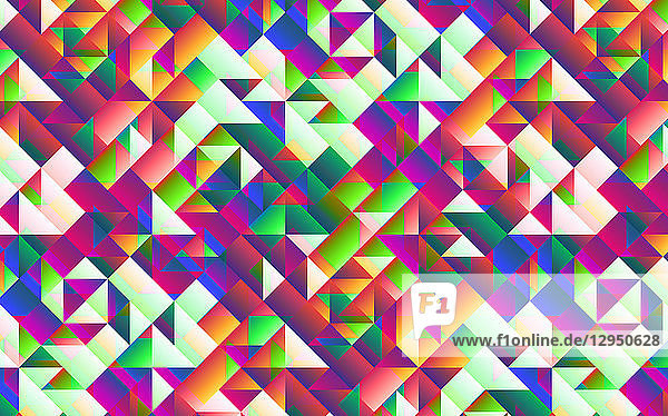 Abstraktes geometrisches formatfüllendes Hintergrundmuster