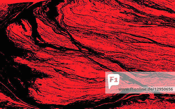 Abstraktes rotes marmoriertes Muster