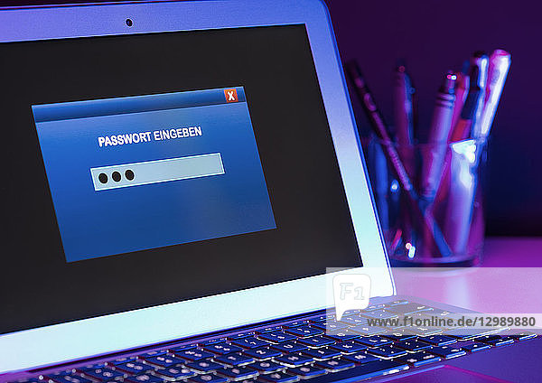 Cyberattacke - Notebook  Passwort