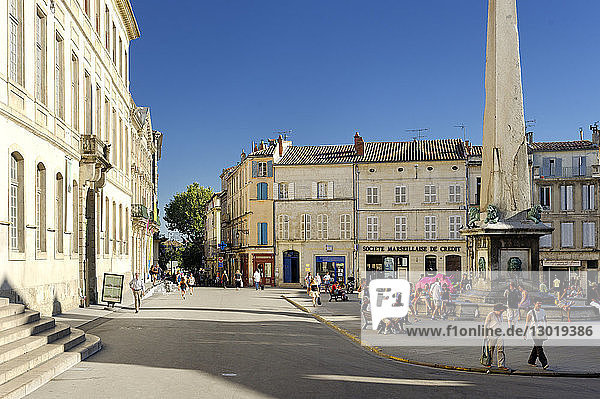 France,  Bouches du Rhône(13),  Arles,  place de la République