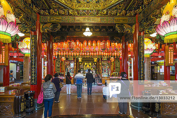 Ciyou Temple  Songshan District  Taipei  Taiwan