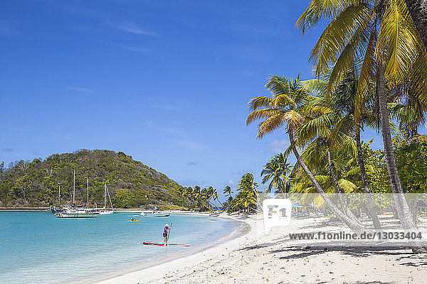 Saltwhistle Bay  Mayreau  Die Grenadinen  St. Vincent und die Grenadinen  Westindische Inseln  Karibik