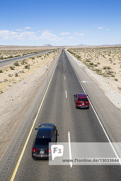 Blick auf den Highway 15 in Kalifornien  Vereinigte Staaten von Amerika