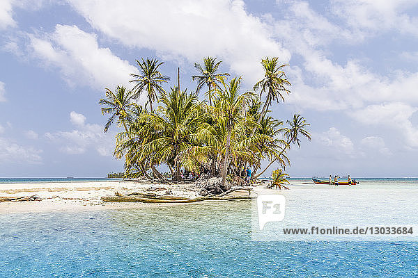 Die wunderschöne Insel Pelicano auf den San Blas Inseln  Kuna Yala  Panama