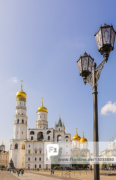 Glockenturm Iwan der Große im Kreml  UNESCO-Weltkulturerbe  Moskau  Russland