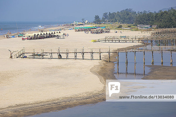 Mandem Strand  Goa  Indien