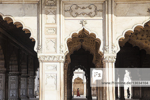 Diwan-i-Khas  Rote Festung  Alt-Delhi  Delhi  Indien