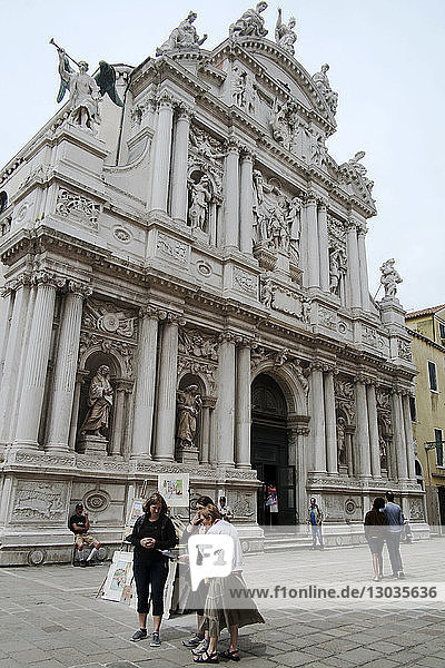 The church of Santa Maria del Giglio  Venice  UNESCO World Heritage Site  Veneto  Italy
