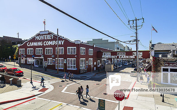 Gebäude der Monterey Canning Company  Monterey Bay  Peninsula  Monterey  Kalifornien  Vereinigte Staaten von Amerika