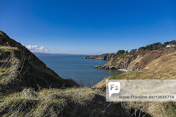 The Cliff Path  Howth  County Dublin  Leinster  Republic of Ireland
