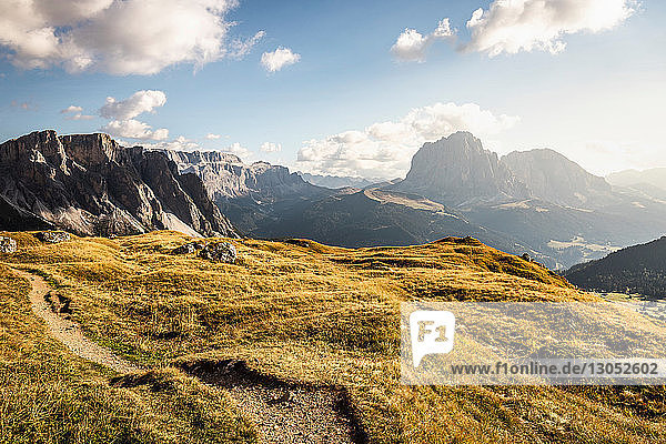 Naturpark Puez-Geisler  Geislergruppe  Dolomiten  Trentino-Südtirol  Italien