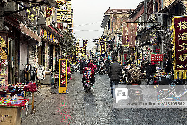 Altstadtviertel Luoyang; Luoyang  Provinz Henan  China