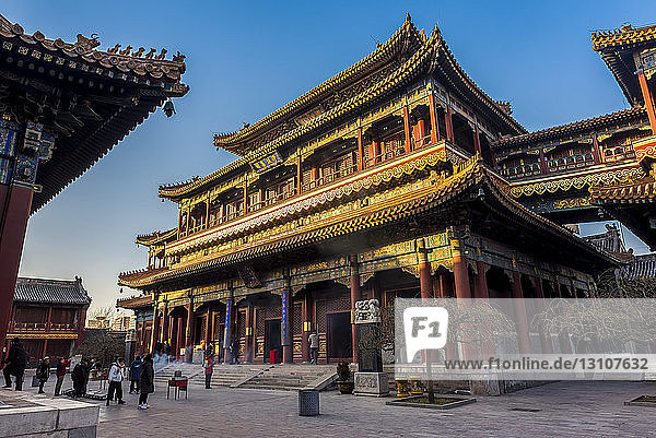 Lama-Tempel  Bezirk Dongcheng; Peking  China