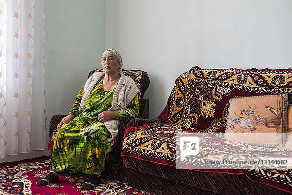 Usbekistan  Samarkand  Frau  Porträt