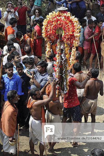 India  Orissa  Rananpur  traditional festival  fire rite