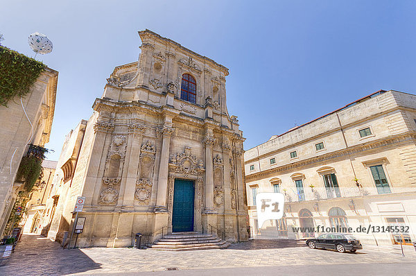 Italien  Apulien  Lecce  Kirche Santa Chiara