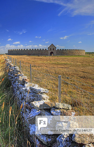 Freilichtmuseum, Burg Eketorp, Öland, Schweden, Europa