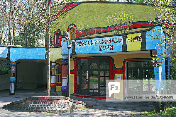 Ronald McDonald Haus Grugapark Essen Ruhrgebiet Deutschland Europa