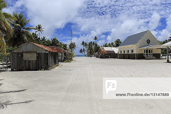 Siedlung Palmerston auf dem Palmerston-Atoll  Cookinseln