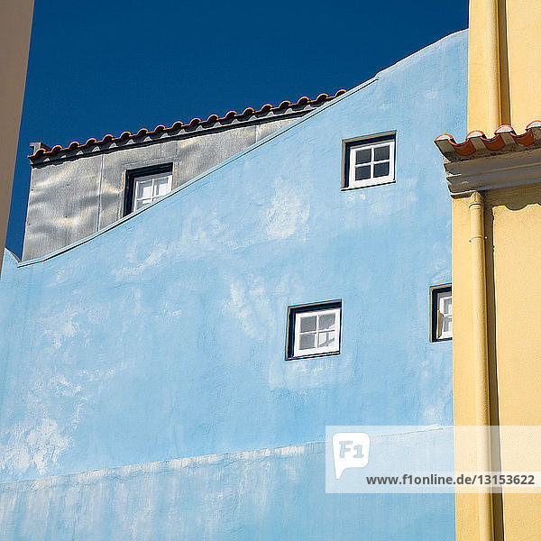 Bunte portugiesische Häuser