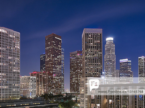 Finanzbezirk  Stadtzentrum  Los Angeles  Kalifornien  Vereinigte Staaten von Amerika
