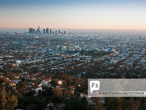 Luftaufnahme von Los Angeles