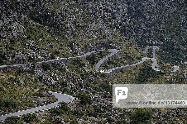 Spanien  Mallorca  Sa Calobra  Bergstraße