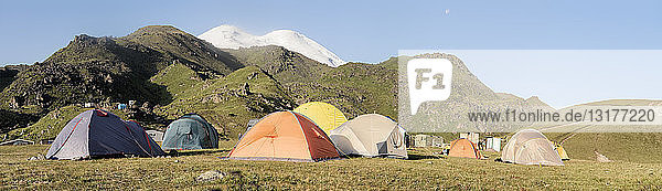 Russland  Oberes Baksan-Tal  Kaukasus  Elbrus-Basislager
