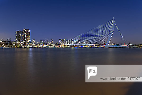 Niederlande  Holland  Rotterdam  Erasmusbrug