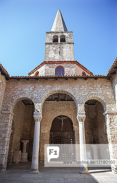 Kroatien  Istrien  Porec  Altstadt  Euphrasius-Basilika