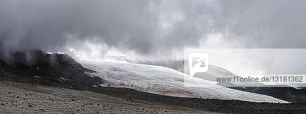 Russia  Upper Baksan Valley  Caucasus  Mount Elbrus