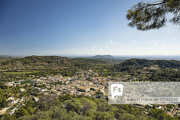 Spanien  Mallorca  Mancor de la Vall  Ansicht