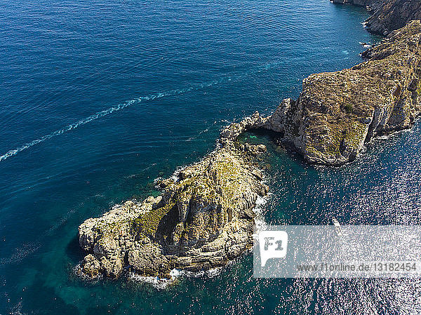 Spanien  Balearen  Mallorca  Region Calvia  Luftaufnahme der Islas Malgrats