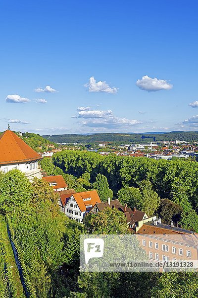 Schloss Hohentuebingen  Tuebingen  Baden-Württemberg  Deutschland  Europa