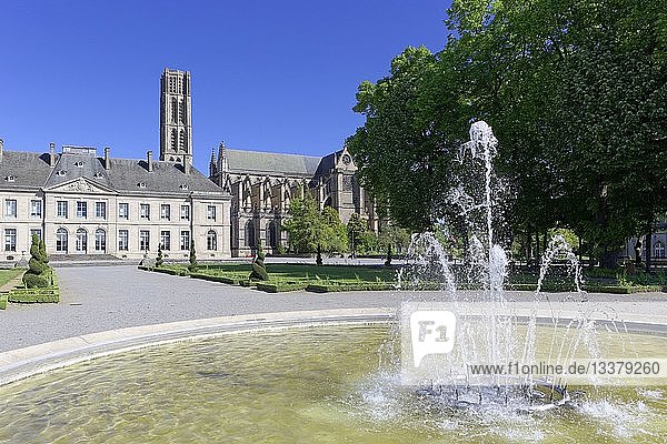 France,  Haute Vienne,  Limoges,  cathedral of Saint Etienne,  bishop's palace,  Beaux Arts museum