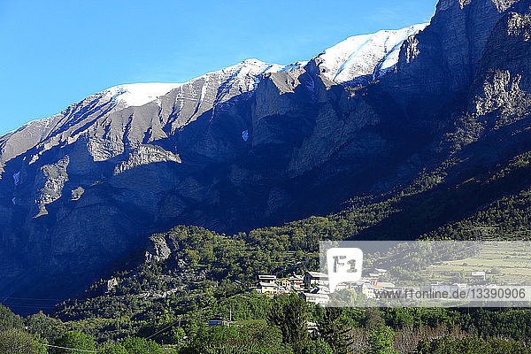 France,  Hautes Alpes,  Chateauroux les Alpes,  hamlet of Saint Marcellin