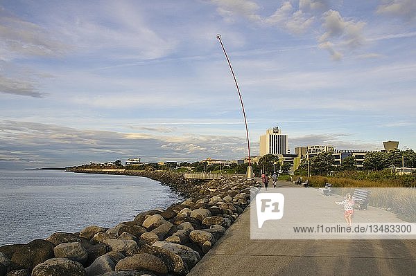 Strandpromenade  New Plymouth  Nordinsel  Neuseeland  Ozeanien