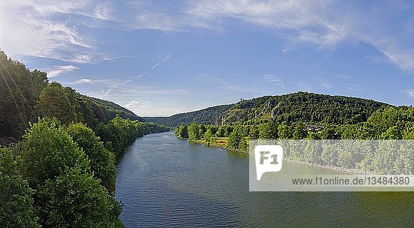 Rhein-Main-Donau-Kanal bei Essing  Kelheim  Bayern  Deutschland  Europa