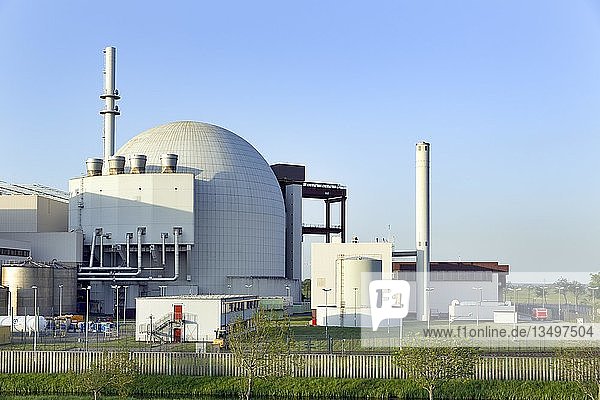 Kernkraftwerk Brokdorf Brokdorf Kreis Steinburg Schleswig-Holstein Deutschland Europa