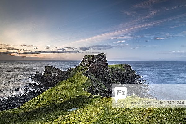 Brother's Point Rubha nam Brathairean felsige Küste Isle of Skye Innere Hebriden Schottland Großbritannien Großbritannien Europa