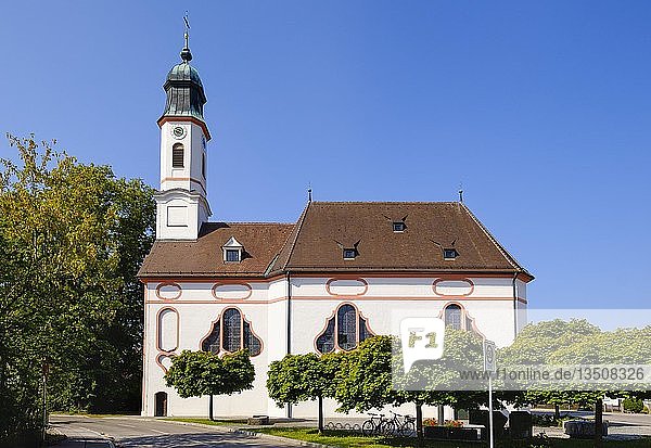 Wallfahrtskirche zu Unserer Lieben Frau  Bobingen  Schwaben  Bayern  Deutschland  Europa